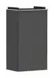 Hansgrohe-HG-Xelu-Q-Waschtischunterschrank-Diamantgrau-Matt-340-245-fuer-Handwaschbecken-Tueranschlag-rechts-Chrom-54016000 gallery number 1